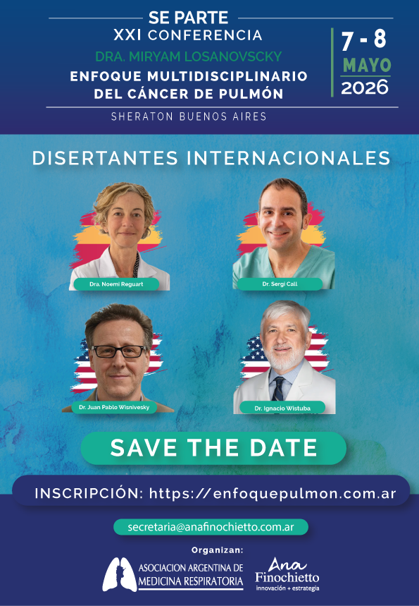 XXI Conferencia Enfoque Multidisciplinario de Cáncer de Pulmón